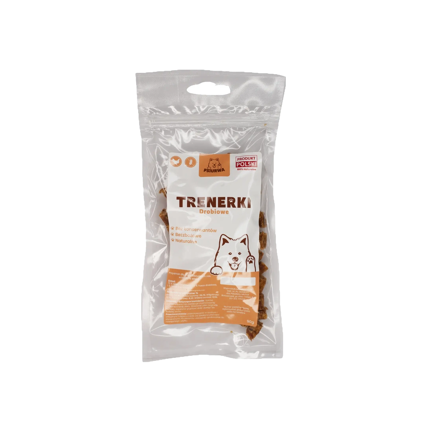 SMACZKI "TRENERKI" - DROBIOWE 90G