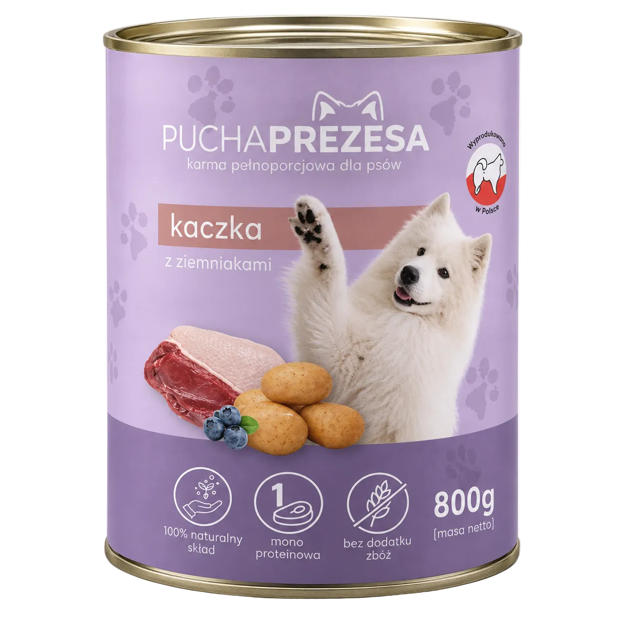 KARMA "PUCHA PREZESA KACZKA Z ZIEMNIAKAMI" 800G