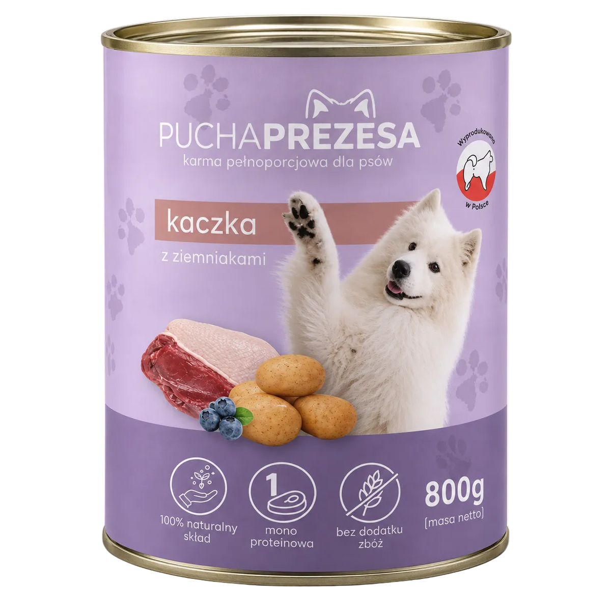 KARMA "PUCHA PREZESA KACZKA Z ZIEMNIAKAMI" 800G
