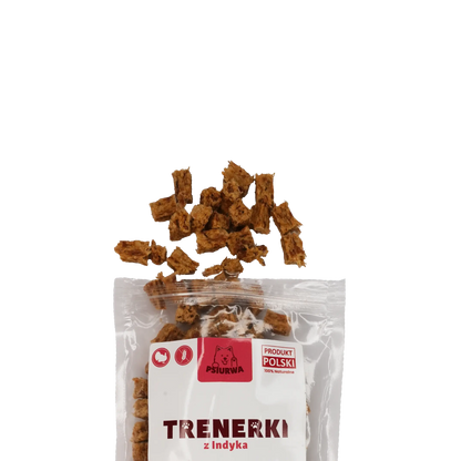 SMACZKI "TRENERKI" Z INDYKA 90G