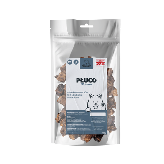 GRYZAK "PŁUCO WOŁOWE" 180G